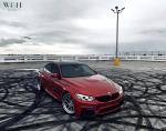 BMW M3 Sedan on ADV.1 Wheels (ADV10.0 TRACK FUNCTION) 2018 года